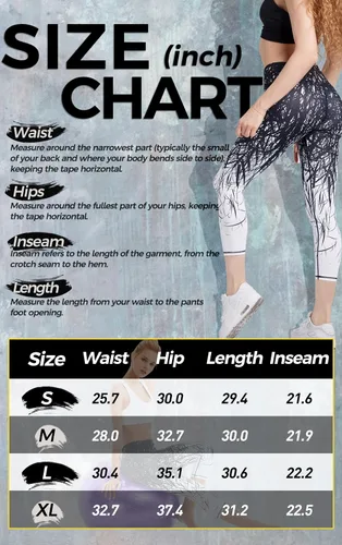 Miniatura 2 de COOLOMG Pantalones de yoga para mujer, mallas capri para correr, leggings de tiro bajo, entrenamiento, gimnasio con bolsillos ocultos