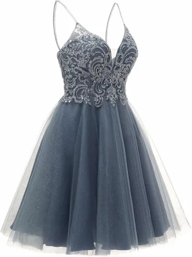 Miniatura 3 de Vestidos de tul para fiesta de graduación 2023, mini vestido de cóctel para adolescentes