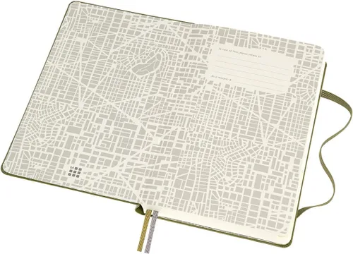 Miniatura 4 de Moleskine Diario de pasión, viajes, tapa dura, grande (5 x 8.25 pulgadas), verde olmo, 400 páginas
