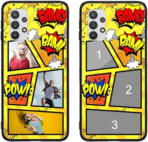 Miniatura 557 de Funda de teléfono personalizada para Samsung Galaxy S22+ / S22 Plus 5G, funda de TPU suave de vidrio templado antiarañazos personalizada con foto
