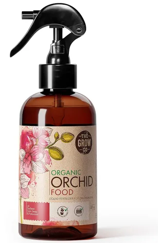 Rocío de Alimento para Orquídeas Orgánico Listo para Rociar - Fertilizante Potenciador de Floración para Orquídeas en Macetas - Nutrientes Vegetales