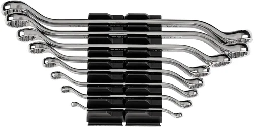 Miniatura 24 de TEKTON WBE24411 - Juego de llaves de extremo de caja con soporte de 45 grados, 11 unidades (6-32 mm)