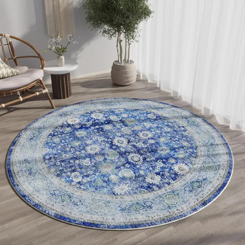 Miniatura 91 de Rugcomf Alfombra de pasillo de 2 x 6 pies, lavable, bohemio, suave, antideslizante, no desprende pelusa, lana sintética, estilo vintage para cocina