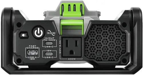 Miniatura 7 de EGO POWER+ Inversor portátil, 400W, generador inversor de corriente, silencioso. Batería y cargador no incluidos - PAD5000