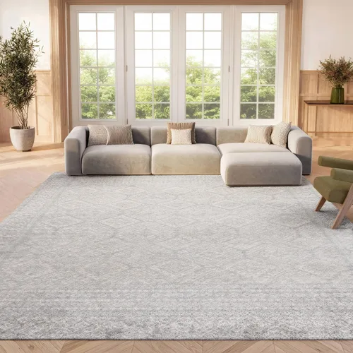 Miniatura 147 de Safavieh - Alfombra decorativa de la colección Tulum, modelo TUL264F, estilo marroquí, bohemio y desgastado, no suelta pelusa, para sala, vestíbulo