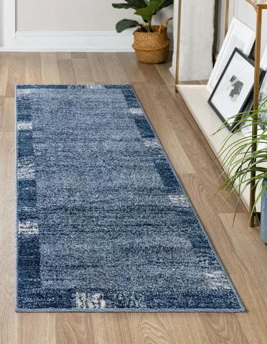 Miniatura 40 de Unique Loom Del Mar Collection - Alfombra de área Sarah (2' 2" x 3' 1", rectangular, azul claro/azul)