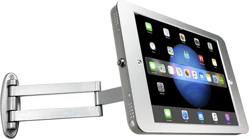 Miniatura 9 de Carcasa de montaje en pared – Caja de seguridad articulada CTA con rotación de 360 grados – Compatible con iPad Gen. 5 y 6, iPad Air 1 y 2 y iPad