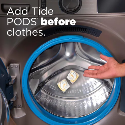 Miniatura 9 de Tide PODS - Cápsulas de jabón de detergente libre y suave, 76