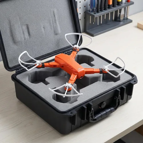 Miniatura 3 de 1 juego de protectores de hélice, kit de protección de hoja de marco de protección de hélice de dron, adecuado para HS100, E58, E88, G6, Q6, L900