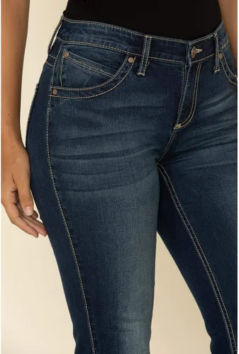 Miniatura 8 de Wrangler Jeans de equitación para mujer Q Baby Mid Rise Cut Ultimate