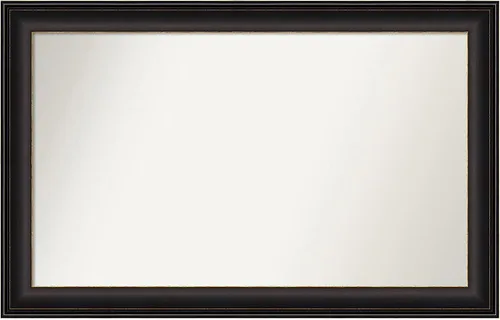 Miniatura 264 de Amanti Art Espejo de baño de bronce para sobre el fregadero, 24 x 24 pulgadas, espejo cuadrado de bronce Lara para tocador, marco de madera