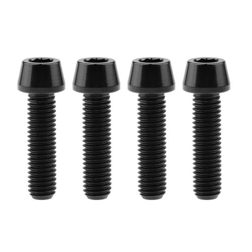 Miniatura 45 de Tornillos de titanio Ti M8 x15 20 25 30 35 40 45 50 60 2.756 in 0.049 in de paso hexagonal Allen Tornillos de cabeza hueca paquete de 4