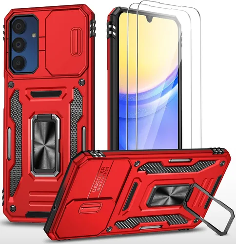 Miniatura 21 de Funda para teléfono Samsung Galaxy A15 5G, [protección contra caídas de grado militar de 15 pies]