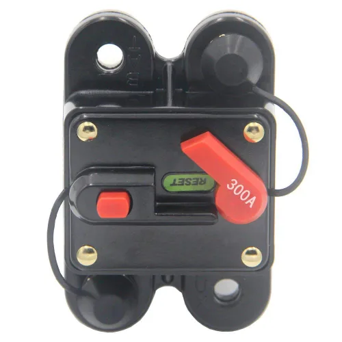 Miniatura 10 de ZOOKOTO - Interruptor de circuito para coche, bote marítimo, bici, estéreo, con interruptor de fusible en línea con reinicio manual de 12 V-24 V CC