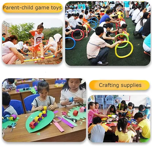 Miniatura 5 de Fideos flotantes para piscina, tubo de espuma de natación súper grueso, palo de natación colorido brillante de 52 pulgadas, accesorios para niños