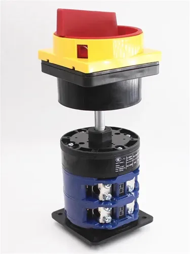 Miniatura 2 de 1 Uds. LW26-125GS Distribución de Energía Gabinete Puerta Corte-Off Enclavamiento Base DIN montado en carril universal Aislador Cam Switch 125A 690V