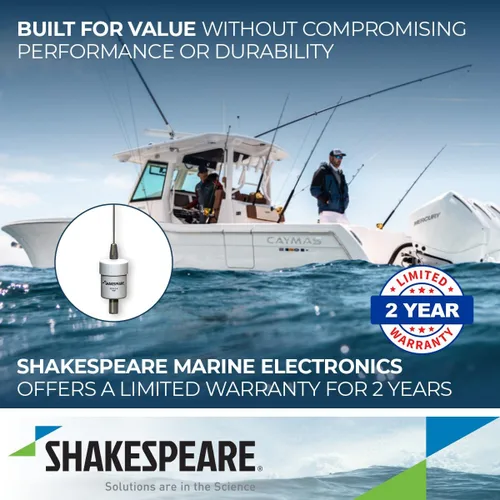 Miniatura 4 de Shakespeare 5215-C-X - Antena VHF de 3 pies, color blanco
