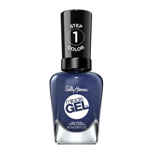 Miniatura 39 de Sally Hansen Miracle Gel™, Metro Midnight, Fórmula de larga duración, tipo gel, sin necesidad de lámpara UV, esmalte de uñas púrpura 564 Metro