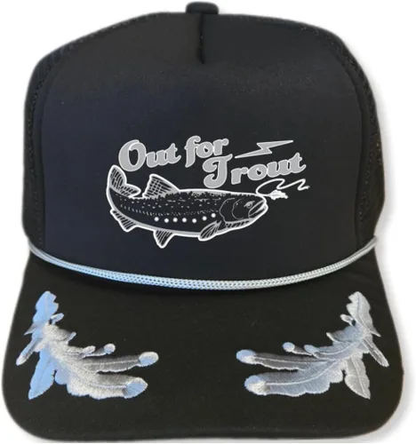 Miniatura 27 de ThatsRad Out for Trout Corduroy Snapback Sombrero Gorra Pesca con Mosca Pescador