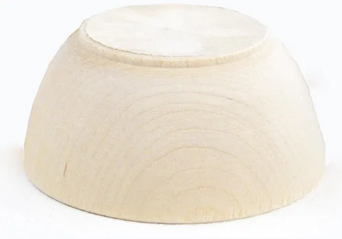 Miniatura 4 de Chica and Jo Juego de 10 cuencos pequeños de madera sin terminar – Cuencos de pellizco, tazas de condimentos, saleros (10) – Fabricado