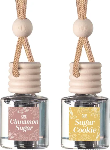 Miniatura 11 de CANDECraftCo - Difusor para colgar en el automóvil, para aceites esenciales, aromas, fragancia, aromaterapia, de larga duración
