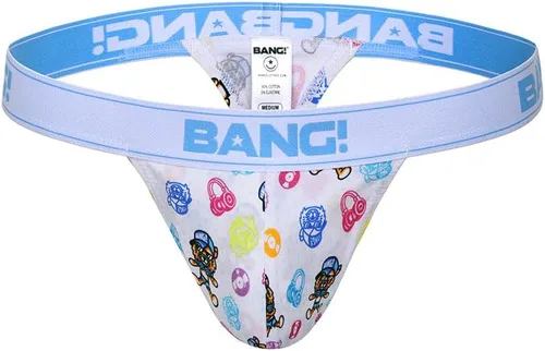 Miniatura 4 de Bang Ropa interior para hombre - Tanga de algodón - Textura suave premium de 1 38" cintura