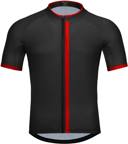 Miniatura 3 de wantdo Camisetas de ciclismo para hombre, camisetas de ciclismo de montaña MTB Jersey de manga corta Camisetas de ciclismo transpirable de secado