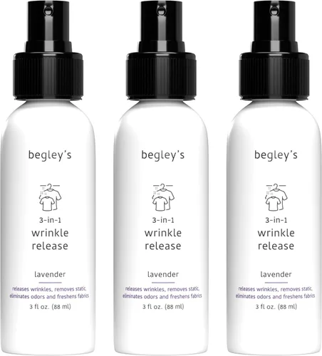 Miniatura 10 de Begley's Removedor de arrugas 3 en 1, liberación rápida de arrugas, removedor de adherencia estática, eliminador de olores y aerosol refrescante