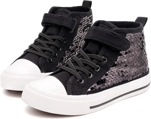 Toandon Zapatillas de lona casuales de moda adorables para niños