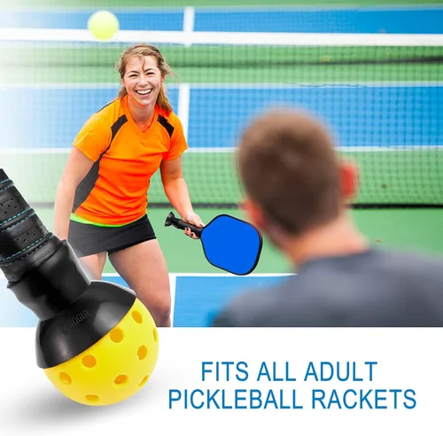 Miniatura 3 de QOGIR Recogedor de bolas de pickleball: fácil de recoger sin agacharte, se adapta a cualquier pala Negro-2Pack