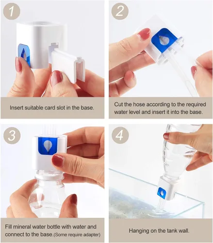 Miniatura 6 de Sistema ATO de llenado de agua automático para acuario Clscea Compensador Azul, 1 pieza