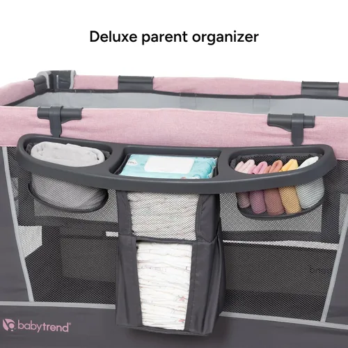Miniatura 7 de Baby Trend Simply Smart - Centro de guardería para niños, color rosa