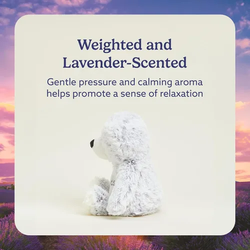 Miniatura 3 de warmies Animales de peluche con peso y aptos para microondas, oso de amigos, peluche térmico para calidez y comodidad, lindos juguetes de felpa