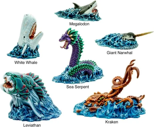 Miniatura 2 de Warlord Black Seas The Age of Sail Terrors of The Deep Game - Juegos de mesa de estrategia de juego de rol para adultos, juego de mesa estratégico