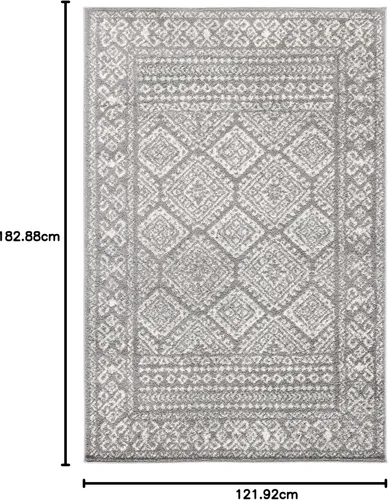 Miniatura 138 de Safavieh - Alfombra decorativa de la colección Tulum, modelo TUL264F, estilo marroquí, bohemio y desgastado, no suelta pelusa, para sala, vestíbulo