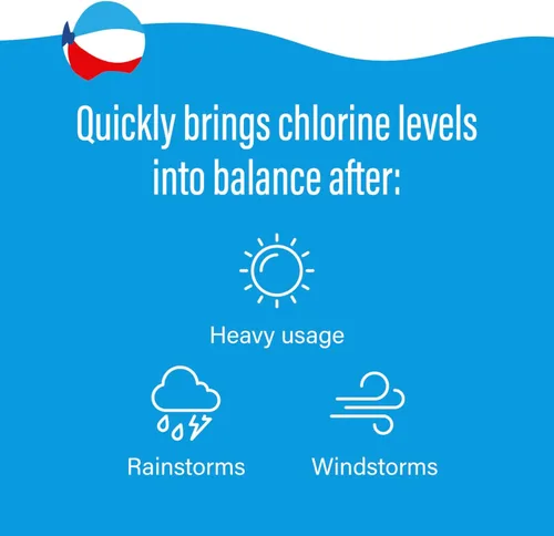 Miniatura 4 de Poolife Choque rápido para algas de piscina, bacterias, eliminación de contaminantes – Disolución rápida, hipoclorito de calcio sin CYA para agua