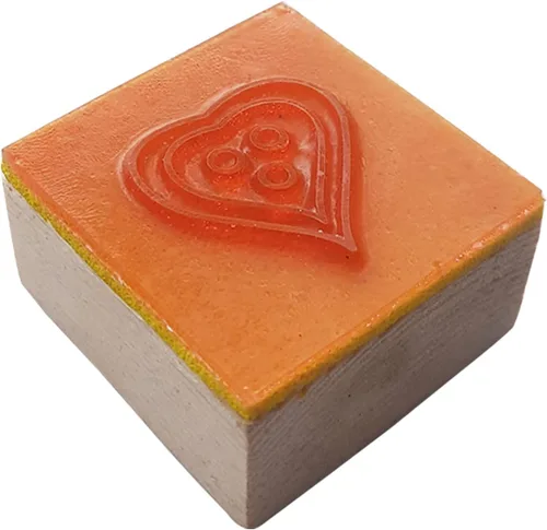 Miniatura 19 de Royal Kraft Sello de goma de madera espiral - Impresión de bloques de bricolaje en papel, tela, henna Rtag020
