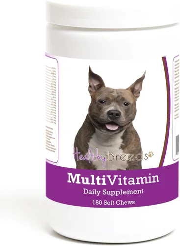 Miniatura 197 de Healthy Breeds Bulldog francés multivitamínico suave masticable para perros 180