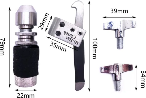 Miniatura 4 de Jiayouy Fast Lock Hi-Hat Drop Clutch para platillo Jazz Drum Accesorios