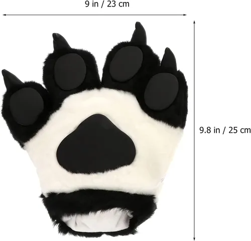 Miniatura 5 de LANFIRE Guantes de mano de garra de animal Guantes de pata de tigre Guantes de garra de dinosaurio garra de dinosaurio garra de oso Guantes