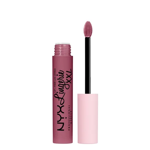 Miniatura 25 de NYX PROFESSIONAL MAKEUP Lip Lingerie XXL Lápiz Labial Líquido Mate - Candela Babe (Warm Rose Nude)