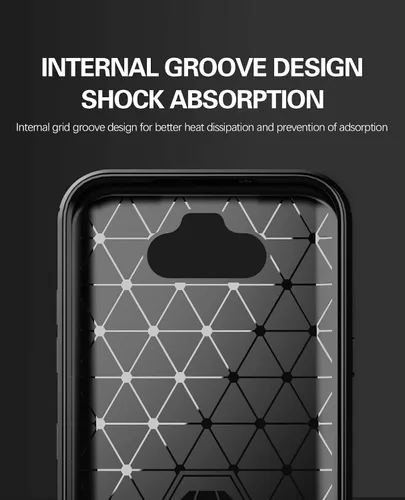 Miniatura 5 de Asuwish Compatible con LG K31/Phoenix 5/Fortune 3/Risio 4 Protector de pantalla de vidrio templado y accesorios de celda de silicona delgada de goma
