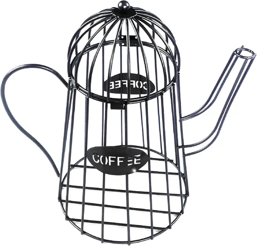 Miniatura 15 de Owill-home Soporte para cápsulas de café y taza organizadora, soporte de metal para tazas de café expreso, soporte para crema de café, soporte