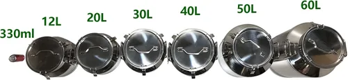 Miniatura 9 de Lechera de acero inoxidable de 3 galones de 12 litros, olla para lácteos con tapa sellada, cubo resistente 304, recipiente de almacenamiento