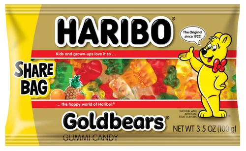 Miniatura 15 de HARIBO Gummi Candy, Sweet & Sour Goldbears, Gummy Bears with A Twist, 4.5 onzas (paquete de 12) deliciosos bocadillos suaves y masticables, varios