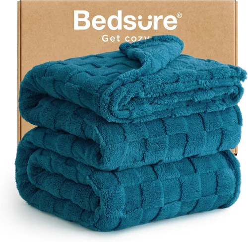 Miniatura 65 de Bedsure GentleSoft - Manta verde salvia para sofá, manta de forro polar a cuadros, regalos de Navidad para mujeres, hombres y niñas, bonita manta