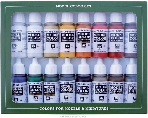 Miniatura 7 de Vallejo - Juego de pintura acrílica de camuflaje alemán de la Segunda Guerra Mundial Color del modelo Colores de alta pigmentación Acabados