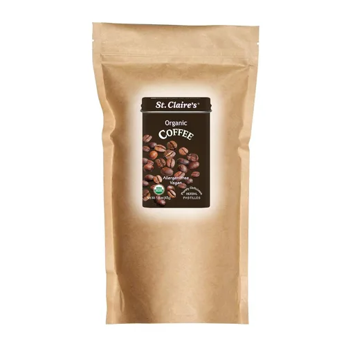 Miniatura 6 de Pastillas Herbales Orgánicas de St. Claire, (Jengibre, lata de 1.5 onzas, paquete de 3) Sin gluten, veganas, sin OMG, a base de plantas, sin