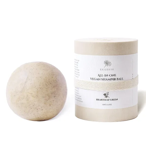 Miniatura 11 de Barra de champú Mochi de carbón negro todo en uno para cuero cabelludo graso, aceite de romero, té verde, champú para caspa y picazón en el cuero