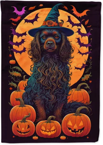 Miniatura 27 de Caroline's Treasures DAC1466GF - Bandera decorativa para jardín de Halloween de Affenpinscher Witchy para jardín, decoración para patio exterior